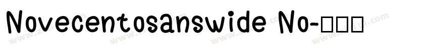 Novecentosanswide No字体转换